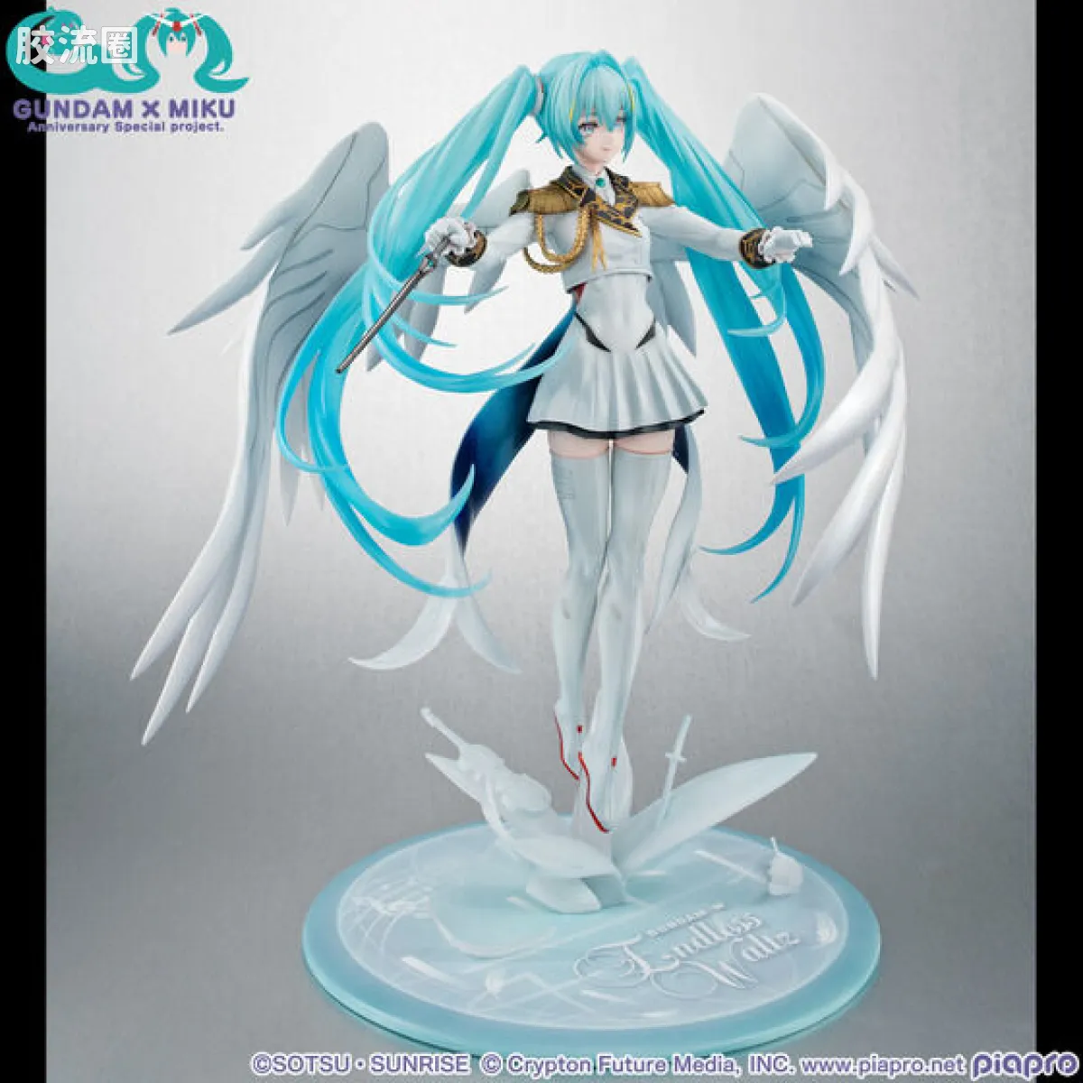 Mega House 手办系列 LUCREA系列 初音未来 × 飞翼零式高达EW - 图片